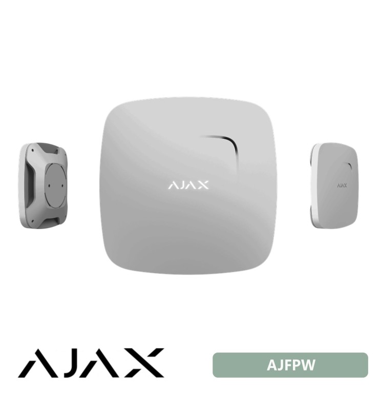 Ajax FireProtect Rilevatore Fumo Temperatura con suono AJFP
