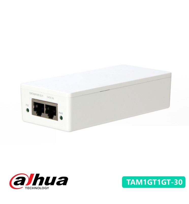 Dahua Midspan Iniettore PoE Injector 30W TAM1GT1GT-30 Dahua Midspan Iniettore PoE Injector 30W TAM1GT1GT-30