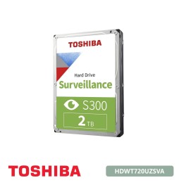 TOSHIBA 2TB S300 Surveillance Hard Drive SPECIFICO PER VIDEOSORVEGLIANZA