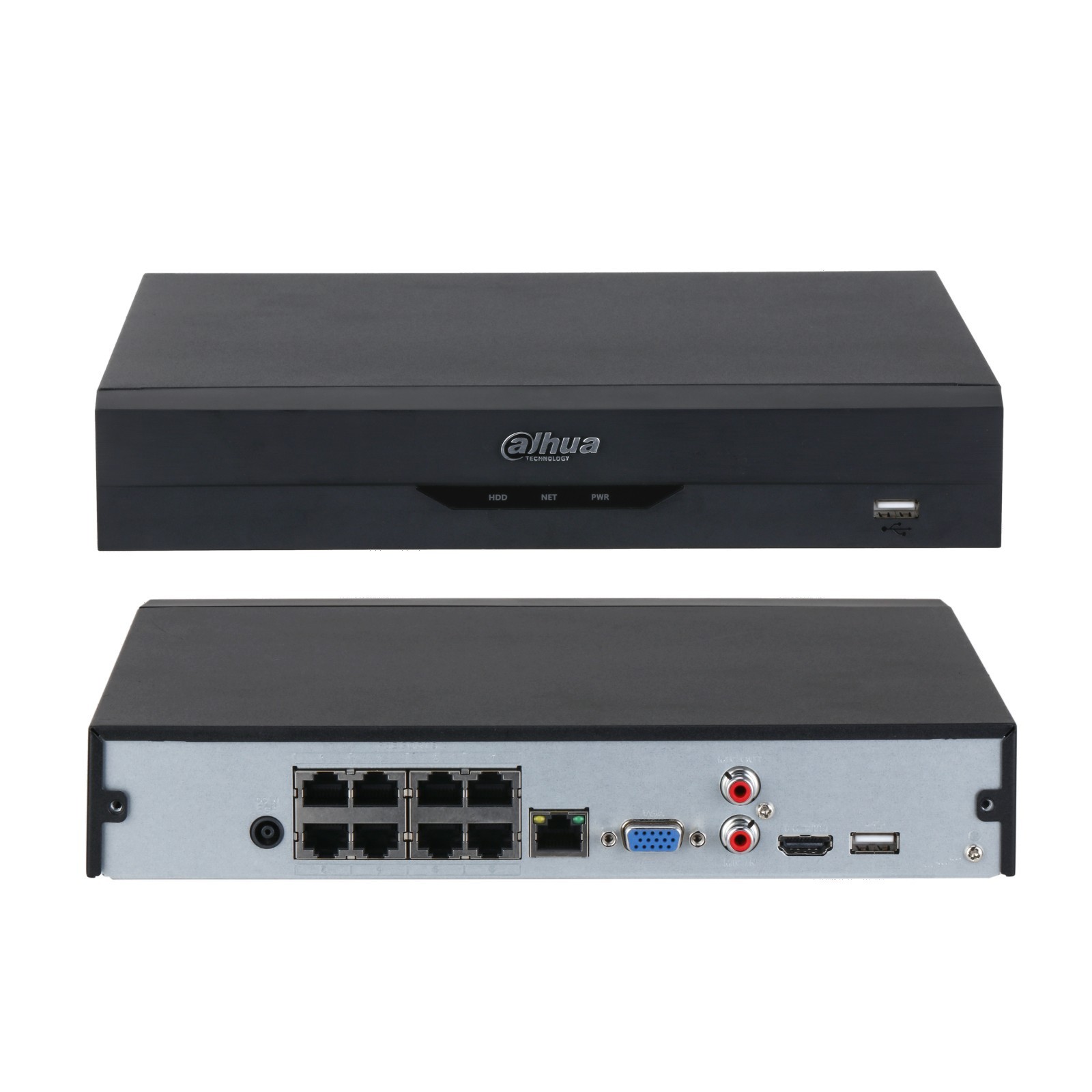 Dahua Nvr 8Ch PoE WizSense NVR4108HS-8P-EI