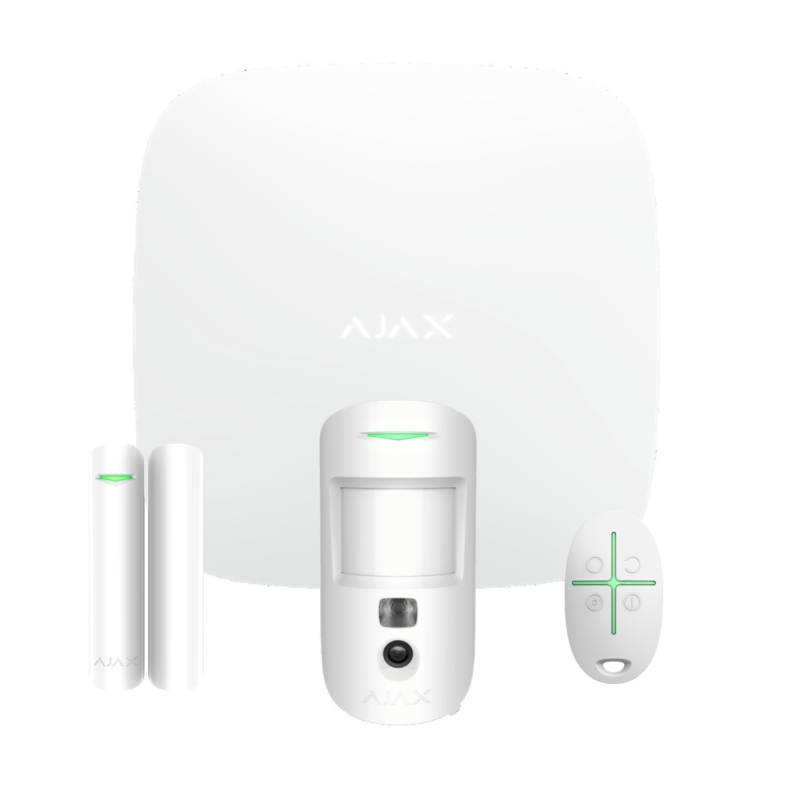 Ajax Starterkit Cam Hub 4G Kit Allarme Wifi Fotoverifica Motioncam