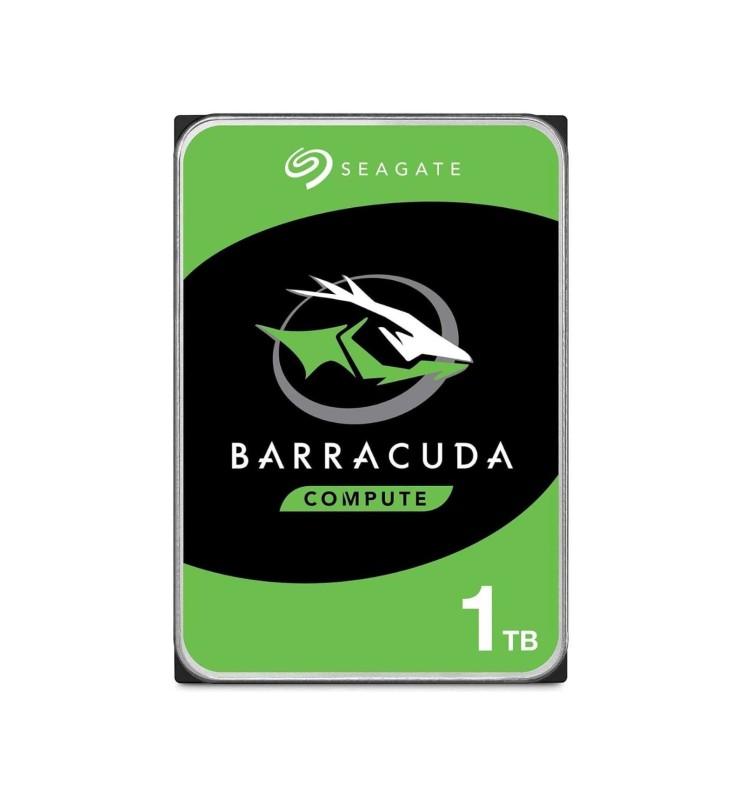 Seagate 1Tb Hard Disk 3,5" Barracuda SATA 6 GBit/s ST1000DM014