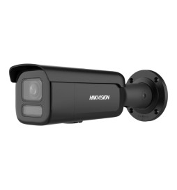Hikvision 4 MP Smart Hybrid Light with ColorVu Motorized Varifocal Bullet Network Camera BLACK
