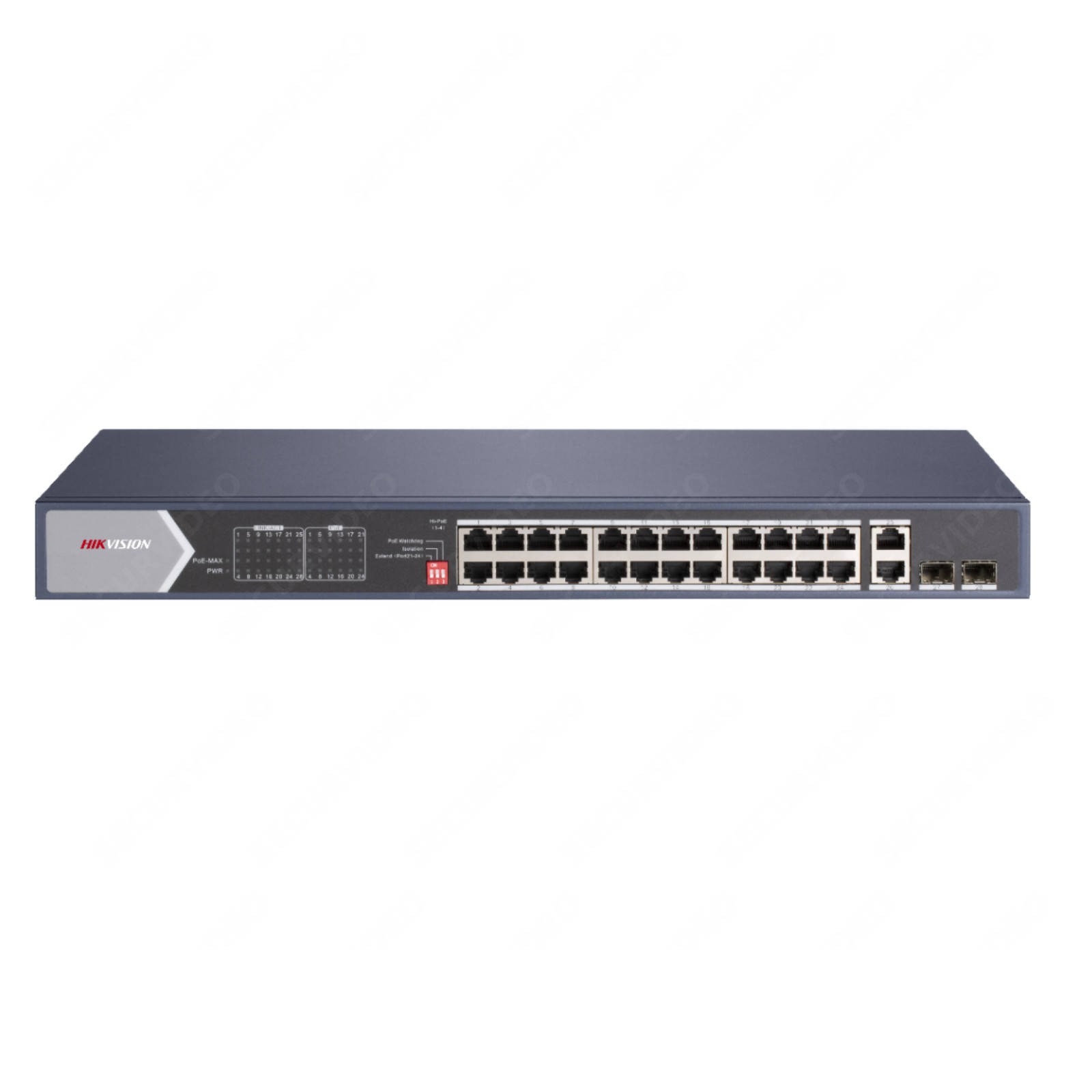 Hikvision 24-portowy gigabitowy niezarządzalny przełącznik POE DS-3E0528HP-E - Zdjęcie 1 z 1