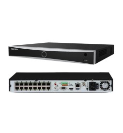Hikvision Nvr 16Ch PoE Acusense AI Deeplearning DS-7616NXI-I2/16P/S