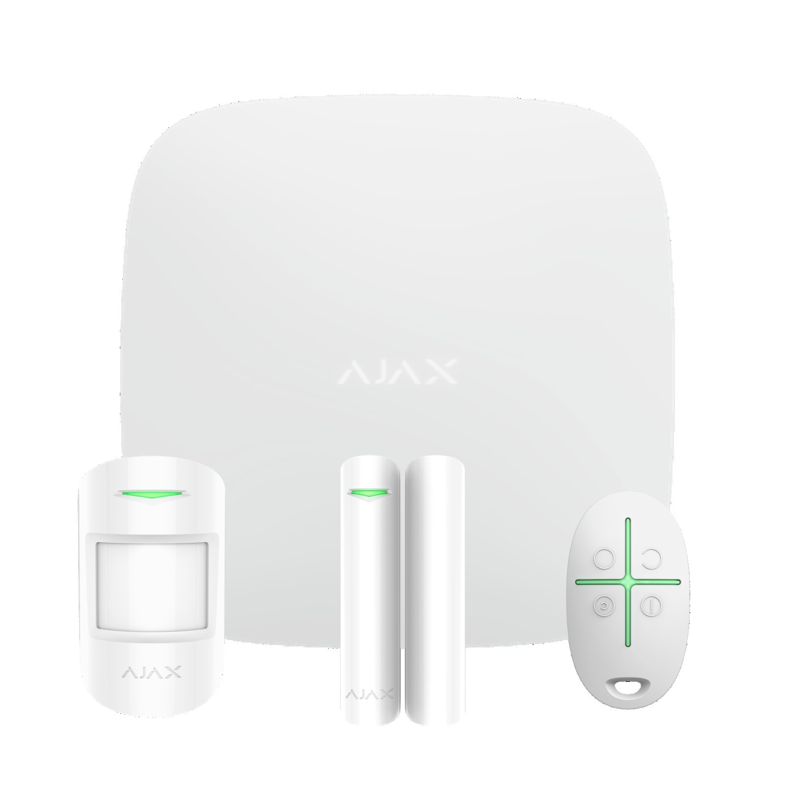 Ajax Starter Kit Antifurto Wireless Hub 2G Gsm App Lan