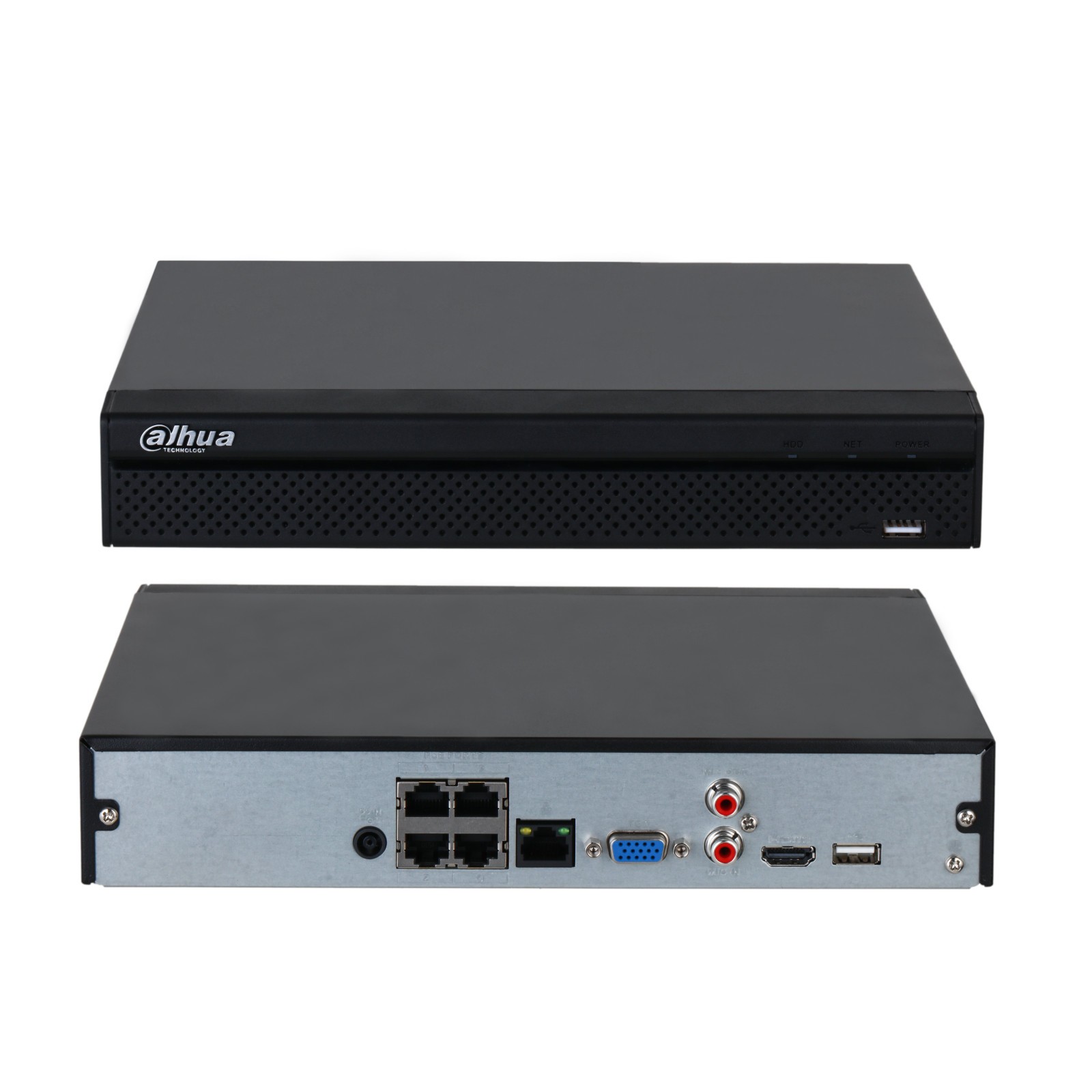 Dahua Nvr PoE 4Ch Smart 1U 4PoE Lite NVR2104HS-P-4KS3""