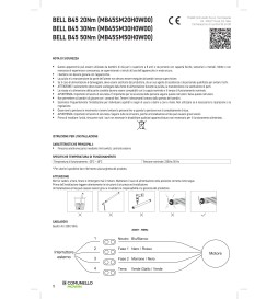 Comunello S45 50N / NERO ATTUATORE TUBOLARE Ø45 50NM 230V