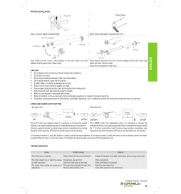 Comunello S45 50N / NERO ATTUATORE TUBOLARE Ø45 50NM 230V