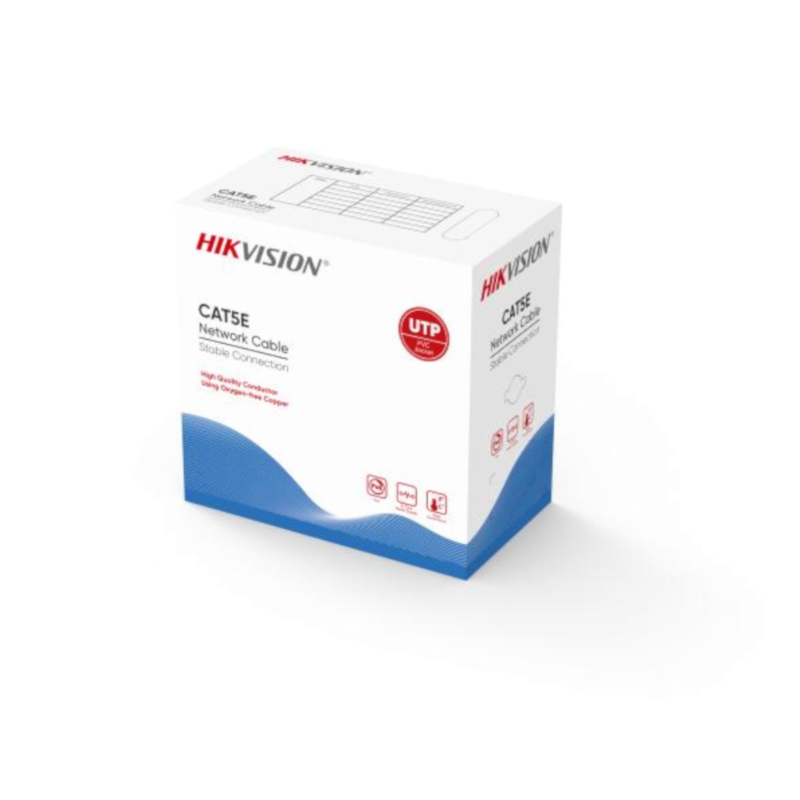 Hikvision Matassa Cavo Lan 305m CAT5E UTP Network Cable Rame DS-1LN5E-S