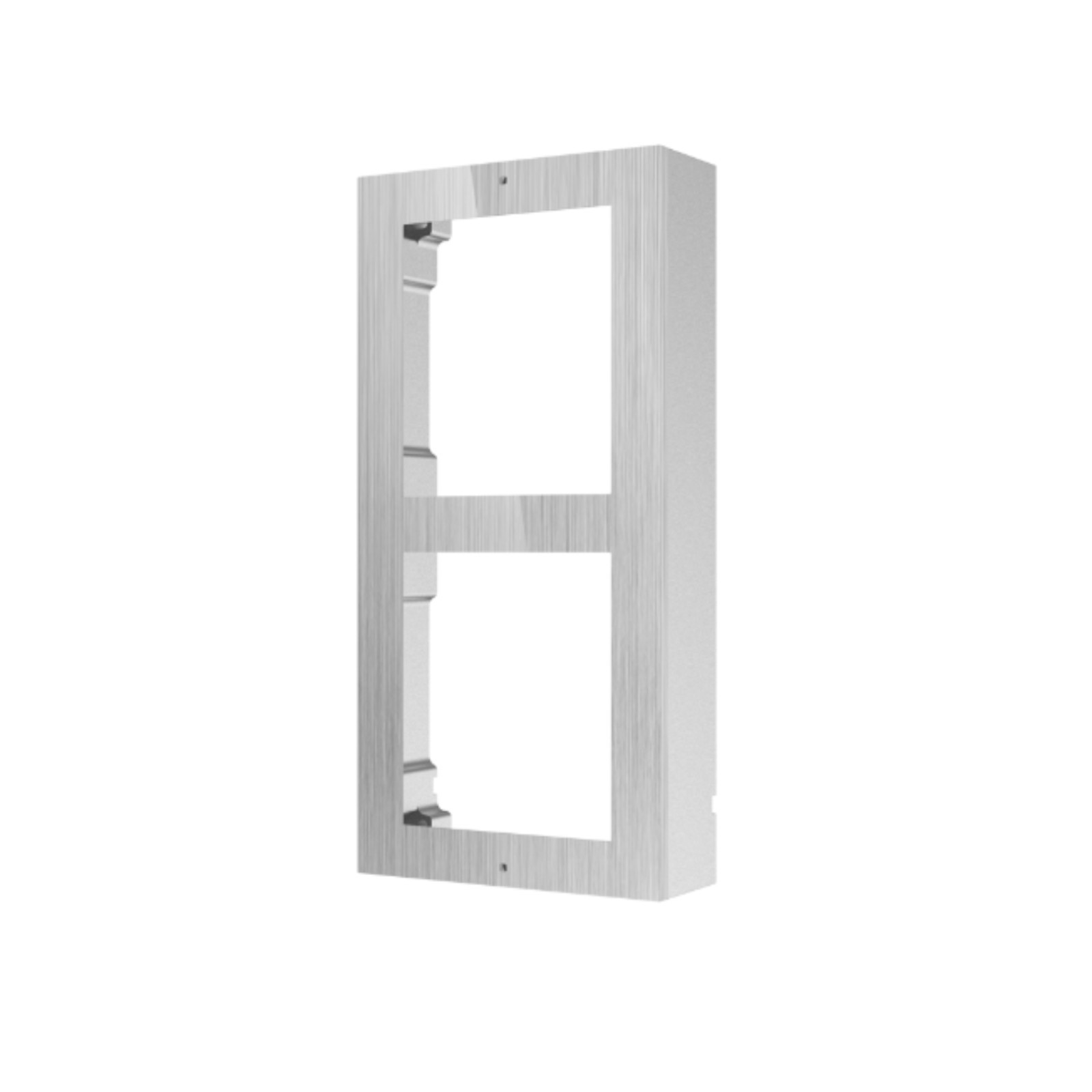 Hikvision Telaio Surface Postazione 2 Moduli Inox DS-KD-ACW2/S