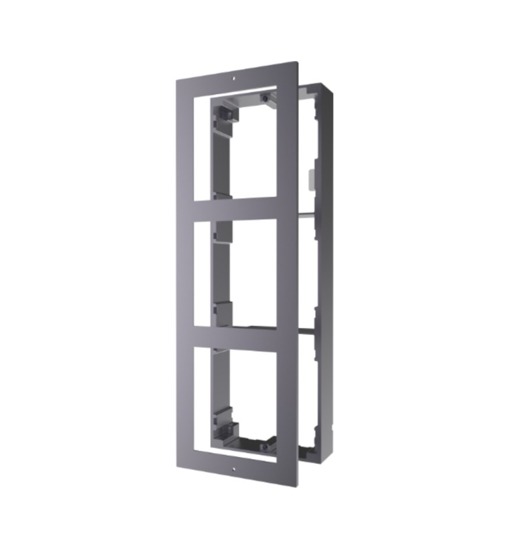 Hikvision Telaio Surface Postazione 3 Moduli DS-KD-ACW3 Hikvision Telaio Surface Postazione 3 Moduli DS-KD-ACW3
