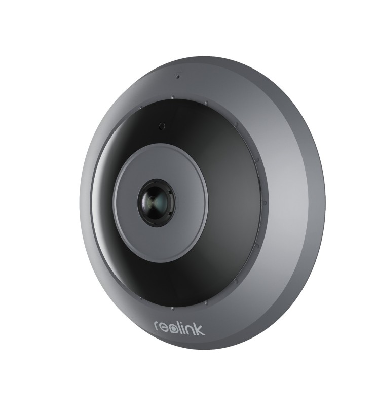Reolink Videocamera fisheye panoramica per interni a 360° da 6 MP, sirena integrata e audio bidirezi
