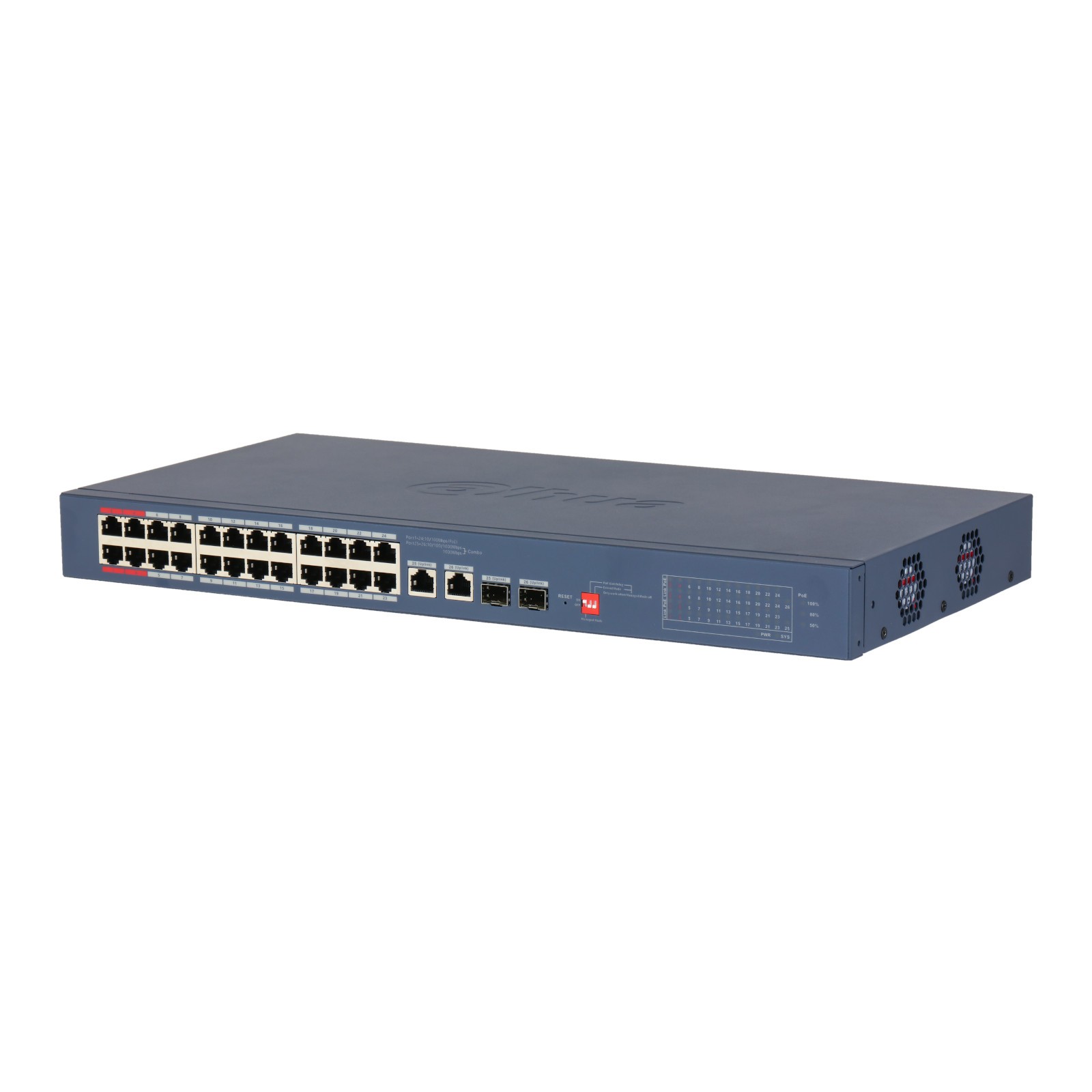 Dahua 26-Port Cloud Managed Desktop Switch with 24-Port PoE CS4226-24ET-240