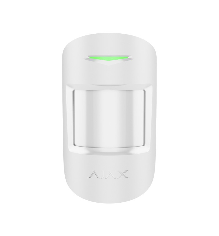 Rilevatore di movimento IR wireless con sensore a microonde aggiuntivo Superior White Rilevatore di movimento IR wireless con sensore a microonde aggiuntivo Superior White