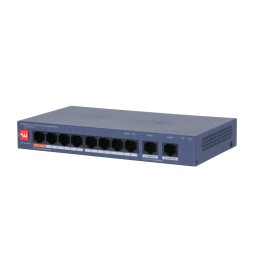 Dahua Switch 8 Porte PoE +2 Cloud Managed Desktop CS4010-8ET2GT-60