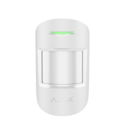 Rilevatore di movimento IR wireless con sensore a microonde aggiuntivo Superior White