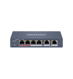 Hikvision 4 Porte Fast Ethernet Smart POE Switch DS-3E1106HP-EI
