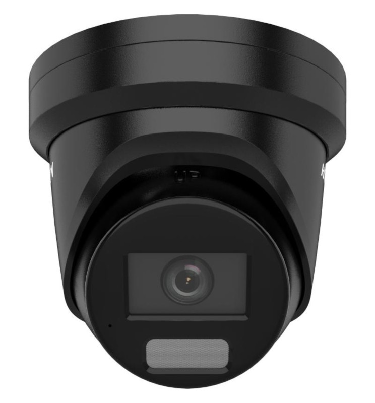 Hikvision 8Mp Smart Hybrid Light ColorVu Turret Ip PoE Black DS-2CD2387G2H-LIUeF