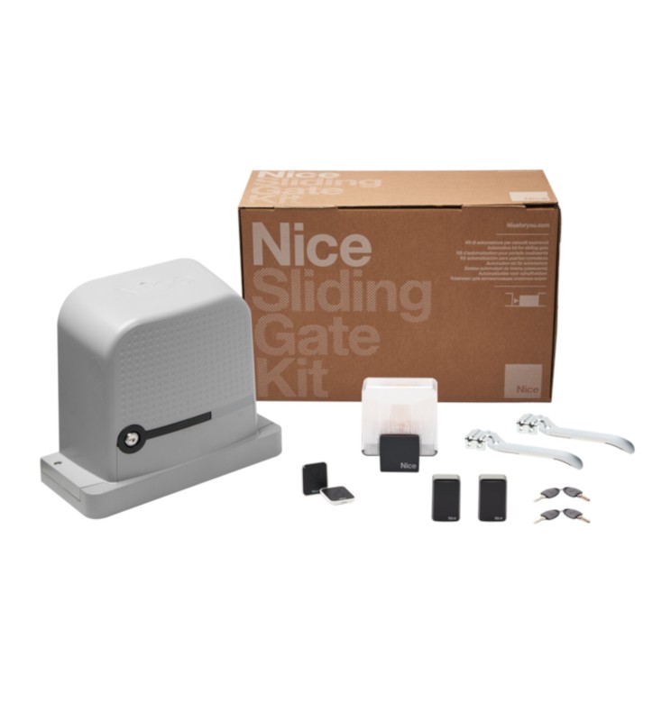NICE Kit Automazione Cancelli Scorrevoli fino a 600kg 230V RO600KCE
