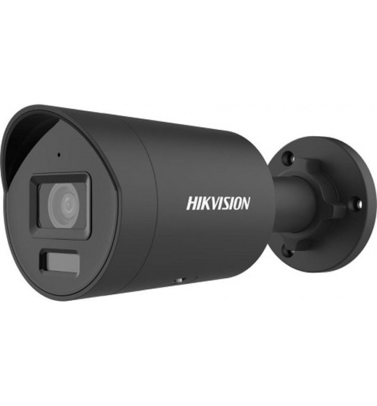 Hikvision 4Mp Smart Hybrid Light ColorVu 2.8mm Bullet Ip PoE DS-2CD2047G2H-LIU Nero