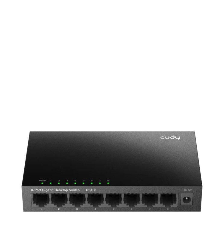 Switch Gigabit non Gestito 8porte CUDY-GS108 4.0