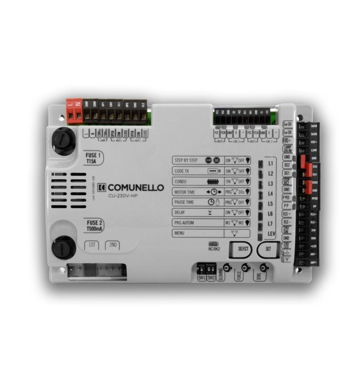 Comunello Kit Cancello Battente SKY 220 24V Centrale QUAD HP GKSY22MHLF900A