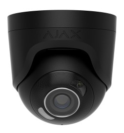 Ajax Telecamera Turret 8Mp 2.8mm Cablata Microfono Nero