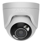 Ajax Telecamera Turret 5Mp 2.8mm Cablata Microfono Bianco