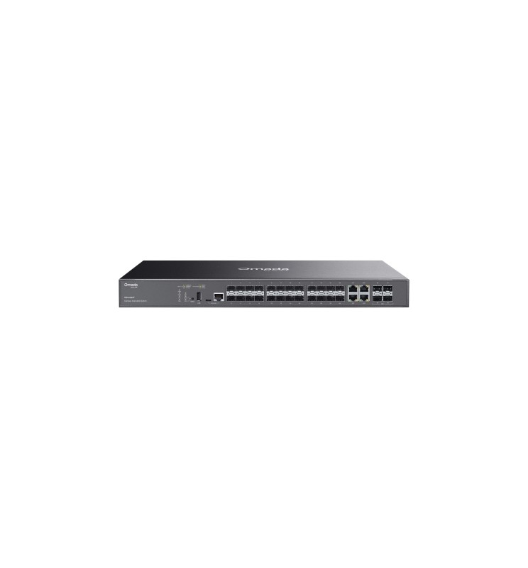 TP-LINK Omada Campus 24-Port SFP Stackable Lite L3 Managed Switch with 4× 10G Slots