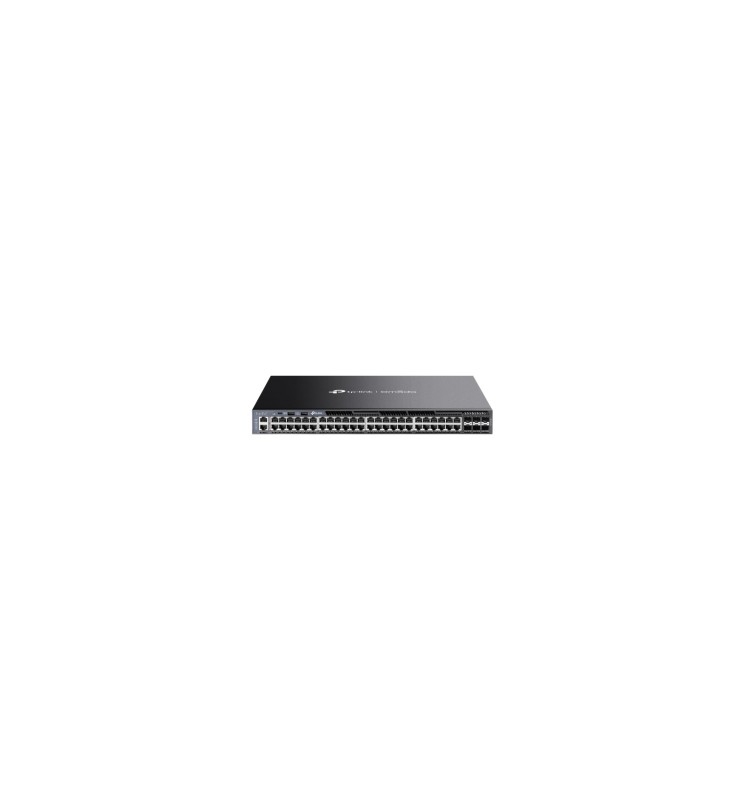 TP-LINK Omada 48-Port Gigabit Stackable L3 Managed Switch with 6 10GE SFP+ Slots