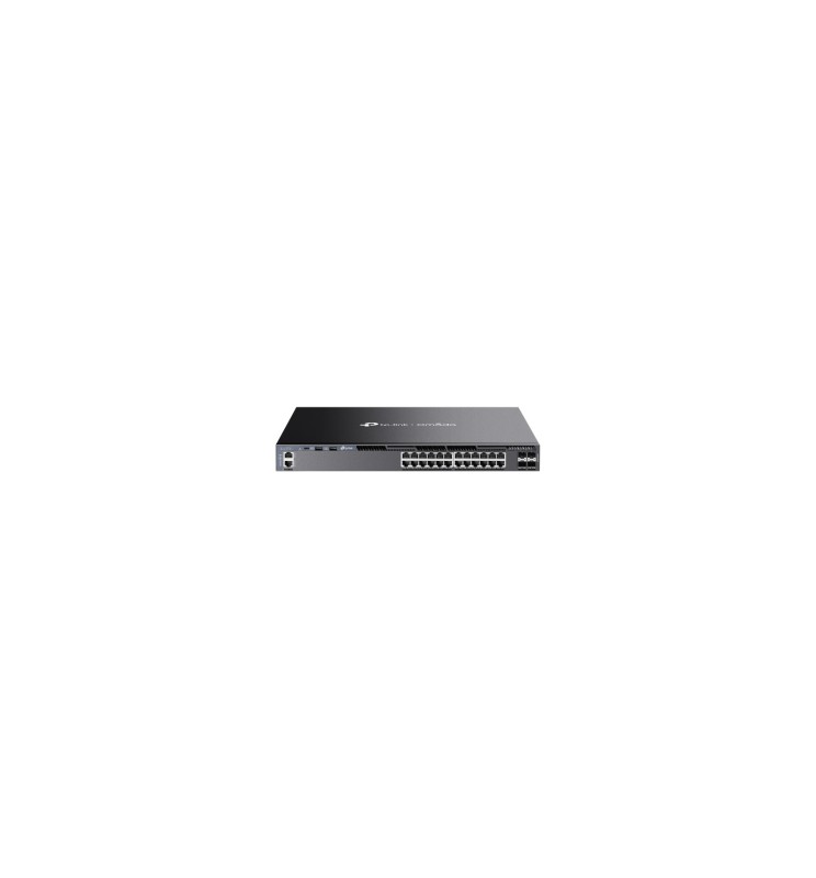 TP-LINK Omada 24-Port Gigabit Stackable L3 Managed Switch with 4 10GE SFP+ Slots