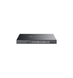 TP-LINK Omada 24-Port Gigabit Stackable Lite L3 Managed PoE++ Switch with 4 10G Slots
