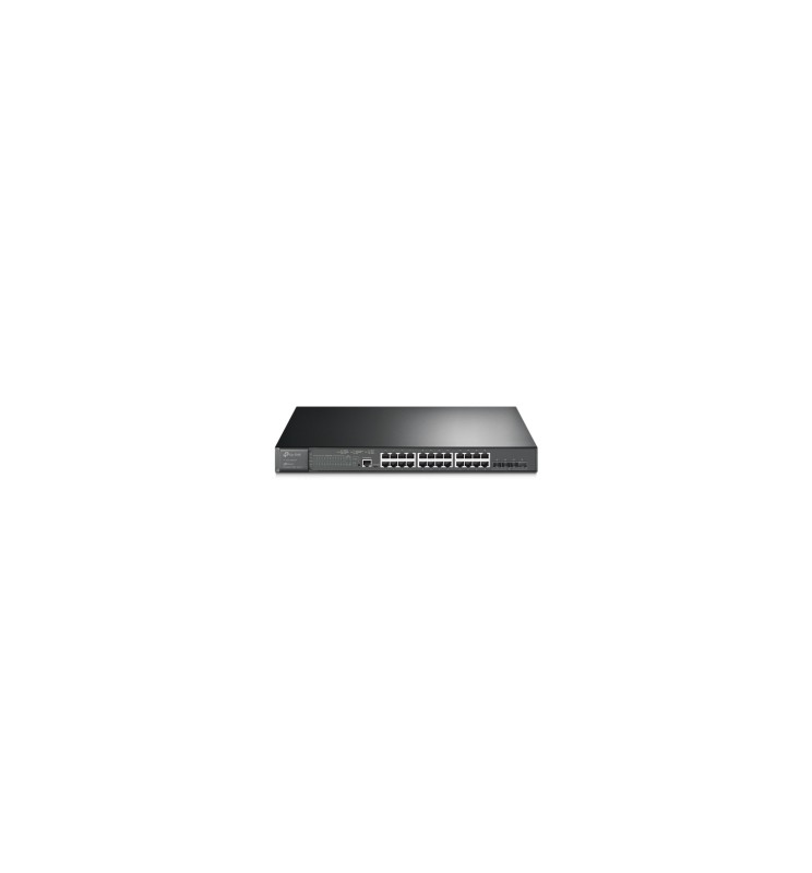 TP-LINK Omada 24-Port PoE+ Gigabit L2+ Managed Switch with 4 10GE SFP+ Slots