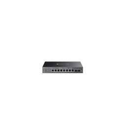 TP-LINK Omada 8-Port 2.5GBASE-T and 2-Port 10GE SFP+ Smart Switch with 8-Port PoE+
