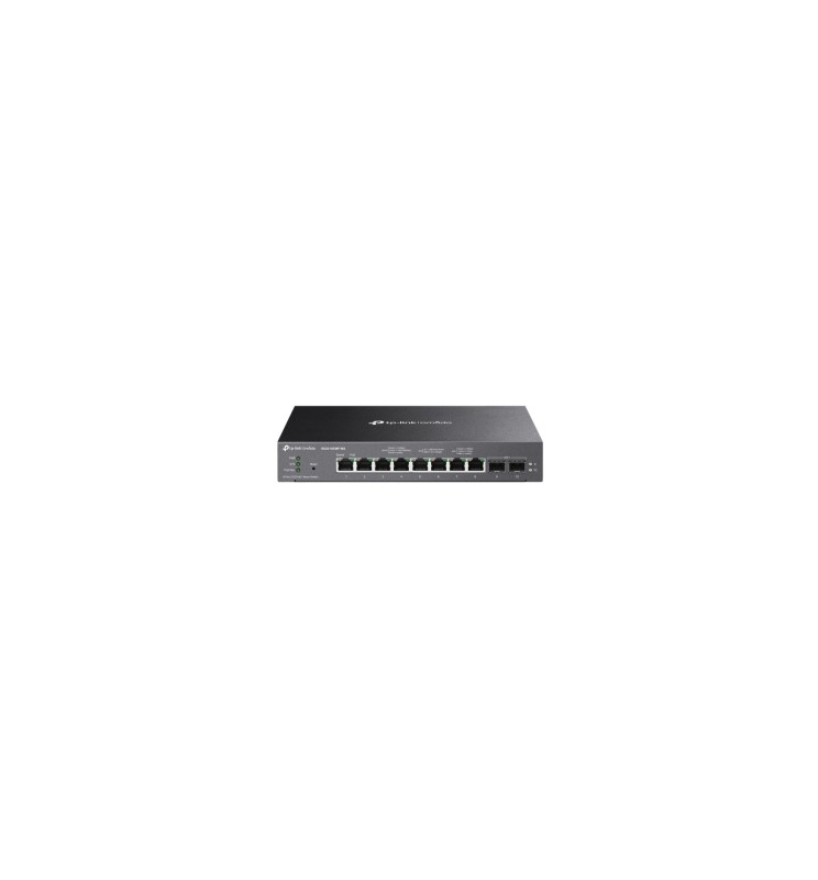 TP-LINK Omada 8-Port 2.5GBASE-T and 2-Port 10GE SFP+ Smart Switch with 8-Port PoE+