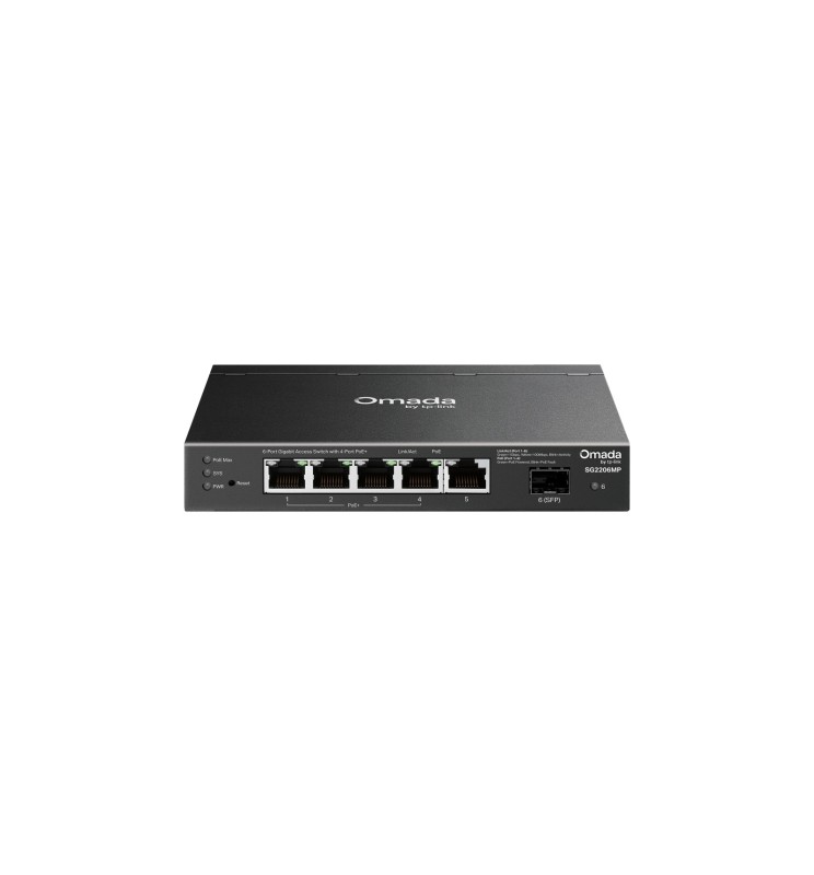 TP-LINK Omada Access 6-Port Gigabit Switch with 4-Port PoE+