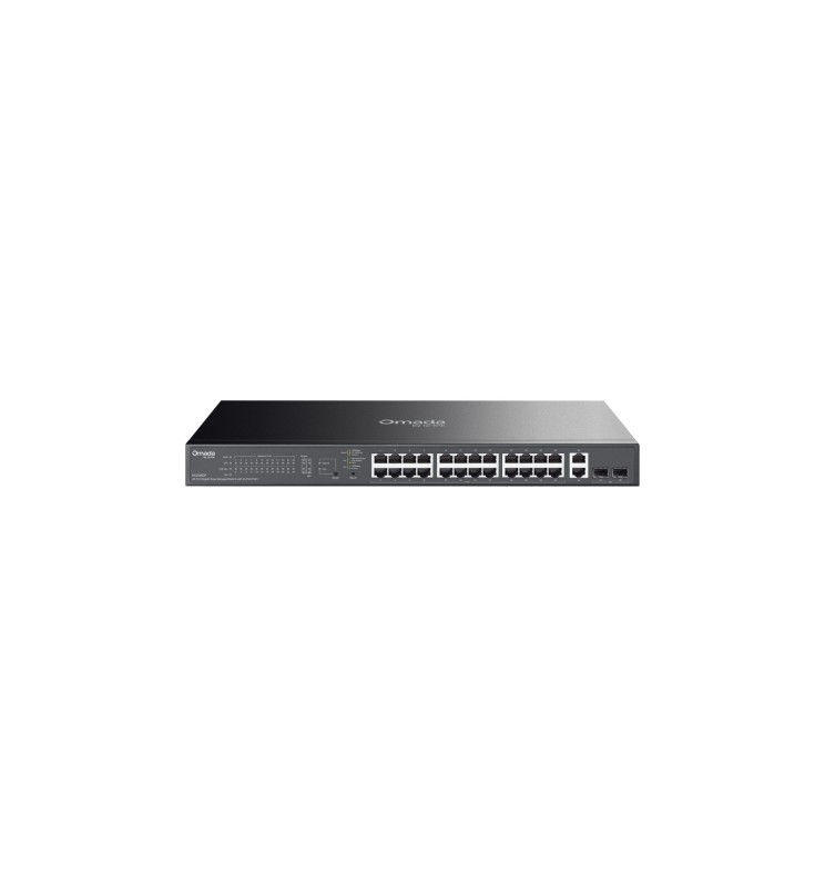 TP-LINK Omada 28-Port Gigabit Easy Managed Switch with 24-Port PoE+