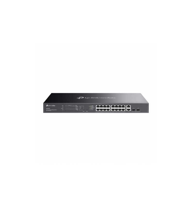 TP-LINK Omada 20-Port Gigabit Easy Managed Switch with 16-Port PoE+