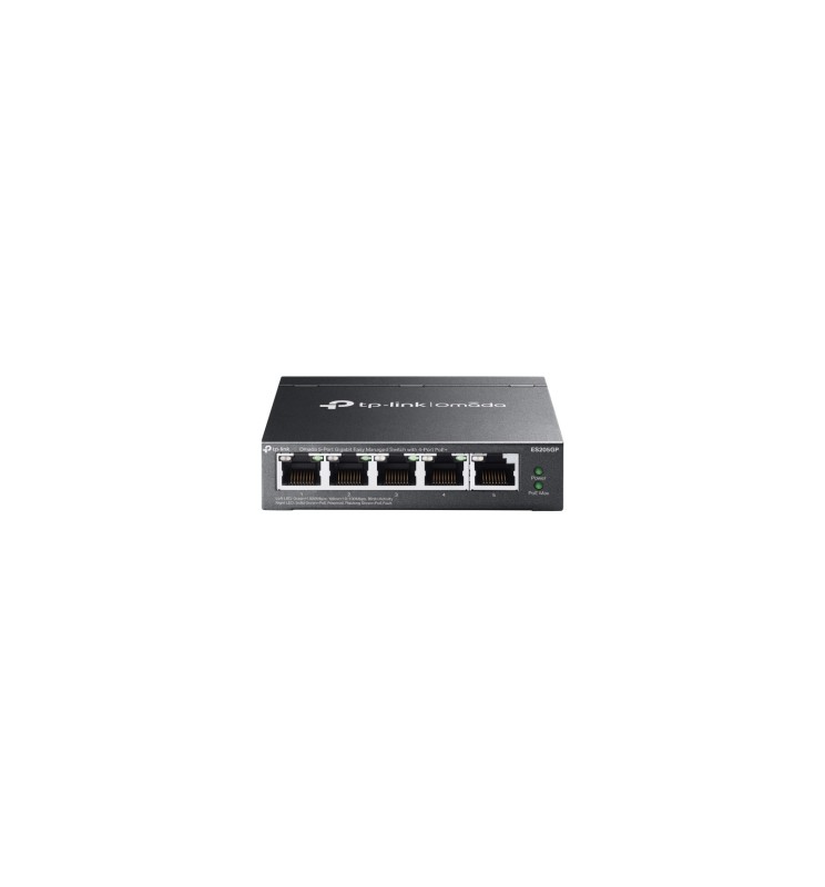TP-LINK Omada 5-Port Gigabit Easy Managed Switch with 4-Port PoE+