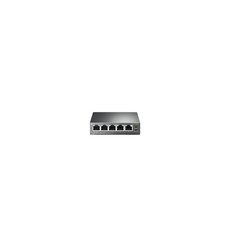 TP-LINK 5-Port 10/100Mbps Desktop Switch with 4-Port PoE
