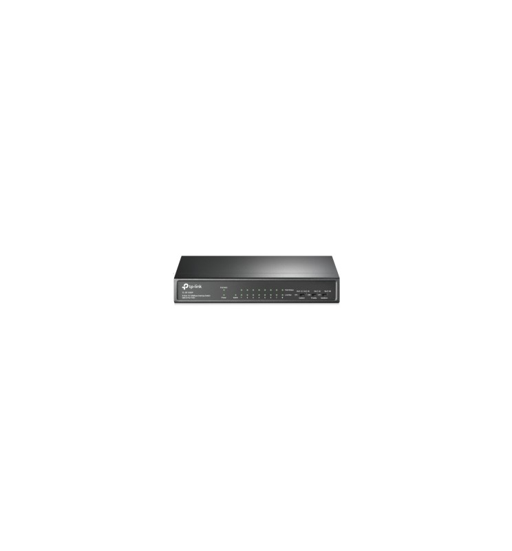 TP-LINK 9-Port 10/100 Mbps Desktop Switch with 8-Port PoE+