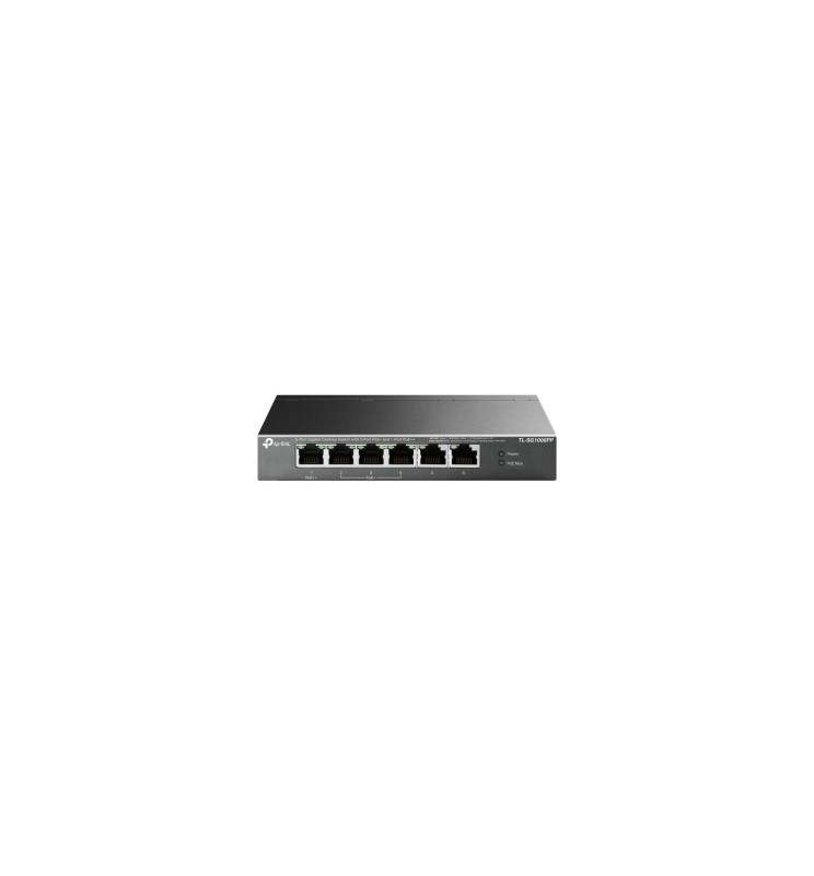 TP-LINK 6-Port Gigabit Desktop Switch with 3-Port PoE+ and 1-Port PoE++