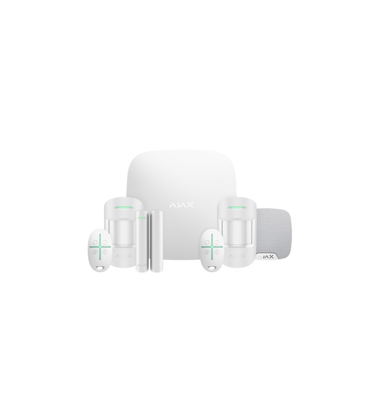  Ajax (Hub 2 Plus + MotionCam + DoorProtect + SpaceControl)