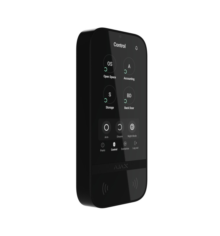 Ajax KeyPad TouchScreen Jeweller Tastiera wireless con touch screen