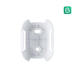 Ajax Supporto Pulsante Holder Doublebutton Bianco