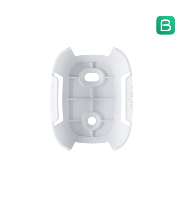 Ajax Supporto Pulsante Holder Doublebutton Bianco