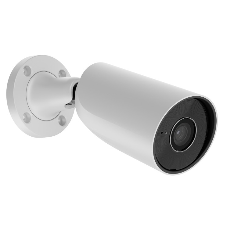 Ajax Bulletcam Telecamera IP cablata 5 Mp 4 mm PoE White