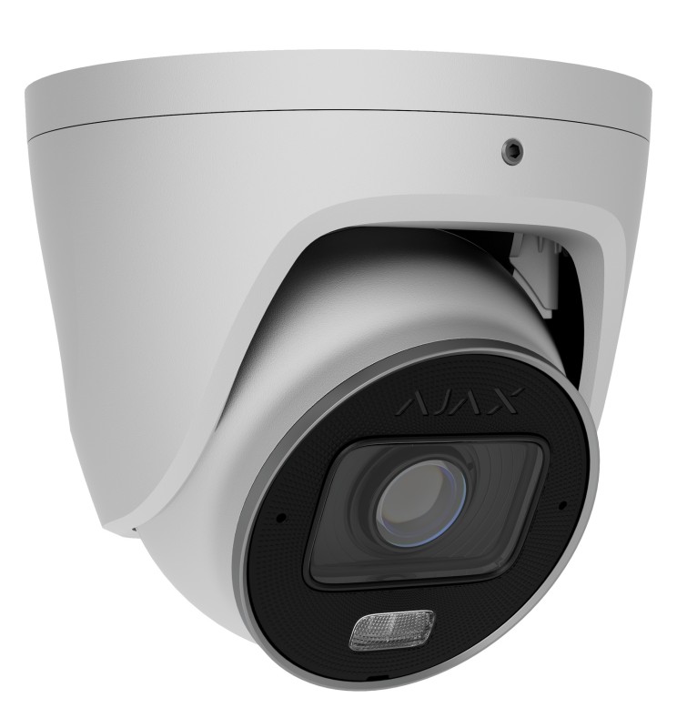 Ajax Telecamera Turret Hlvf 5Mp Turretcam Bianco
