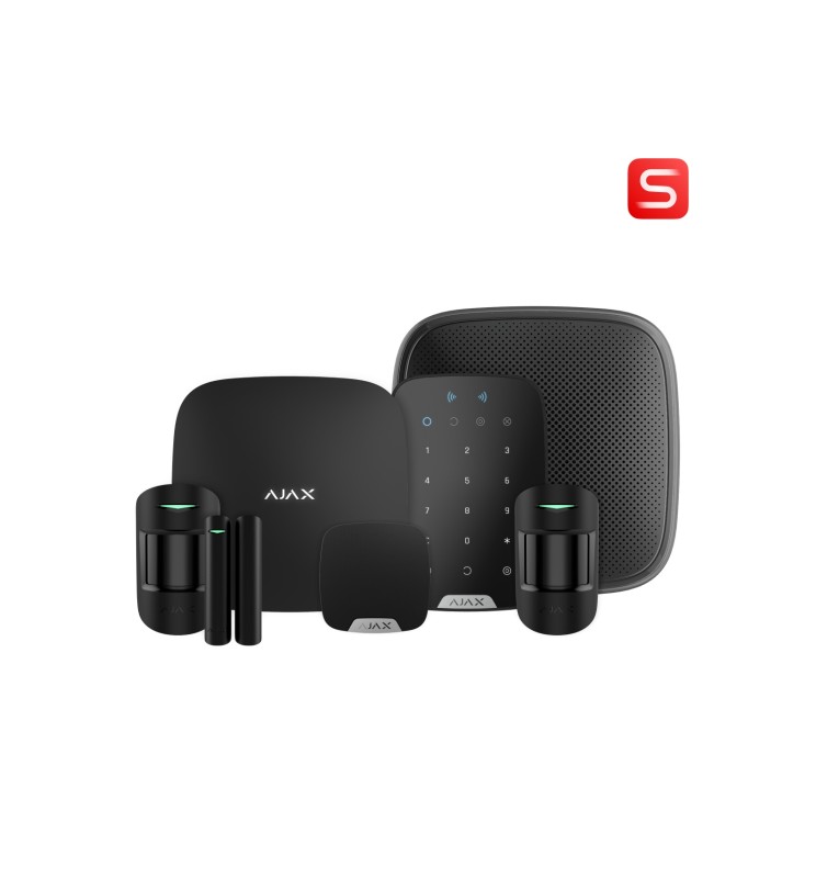 Ajax Hub Hybrid Superior 4G Fibra Senza Case 2xSIM Wo